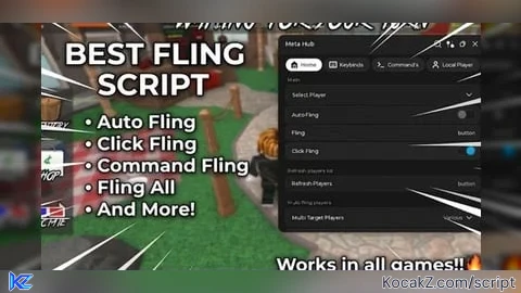 Universal fling script (WORK ON ALL GAMES) - Verified script for Universal Script