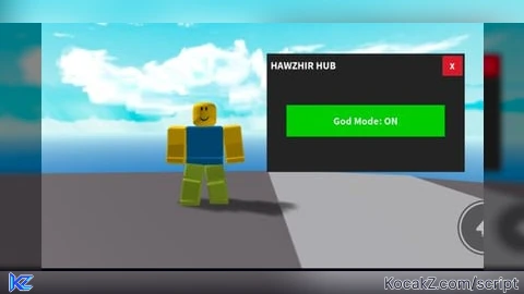 God Mode Script (script by hawzhir) - Verified script for Universal Script