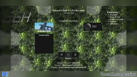 Eduards Hub - Verified script for Universal Script