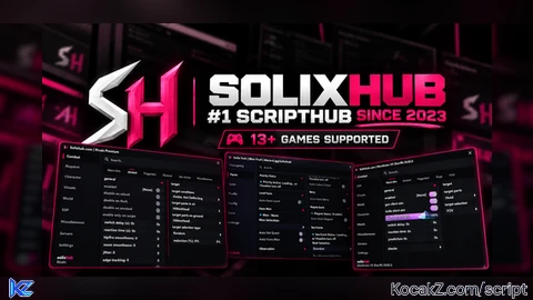 SolixHub | 15+ Games, #1 Hub Since 2023 Daily Updates - Verified script for Universal Script