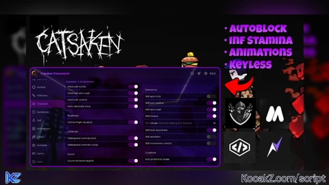 Catsaken V4 | Keyless [Beta] - Verified script for Forsaken