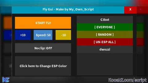 Fly GUI - Verified script for Universal Script
