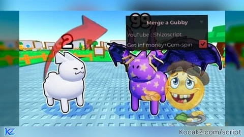 Infinite Money and Gem - Verified script for Merge Gubby