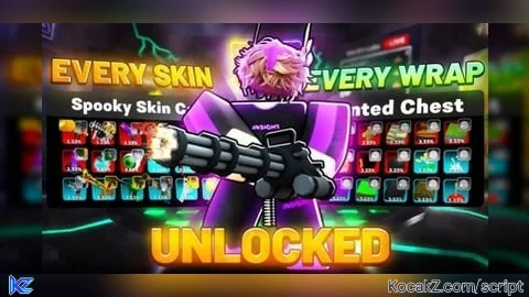 UNLOCKED EVERY SKIN AND EVERY WRAP WITH AIMBOT AND MORE - Verified script for RIVALS