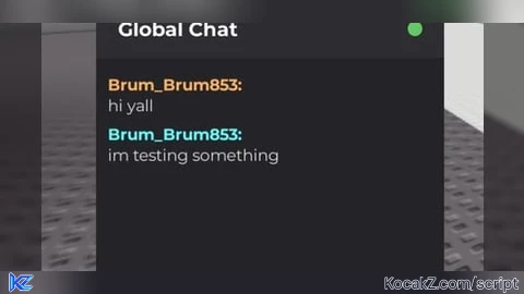 Global Roblox  chat Universal - Verified script for Universal Script