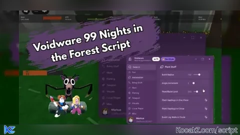 Kill aura Tree farm tree base Bring items - Verified script for 99 Nights in the Forest 🔦