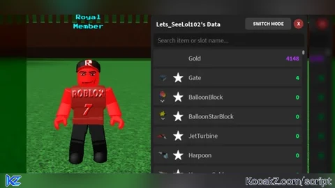 Gold and Block checker - Verified script for Build A Boat For Treasure