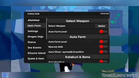 Cokka Hub Keyless - Verified script for Universal Script