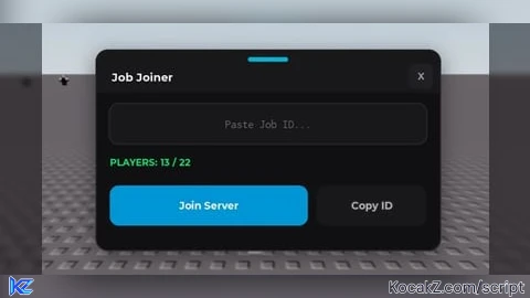 JobID Joiner - Verified script for Universal Script
