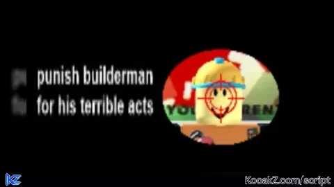 Eliminate Builderman (Roblox only) - Verified script for punish builderman for his terrible acts