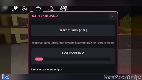 KEYLESS CAR MOD SCRIPT SAKURA LAUNCHER