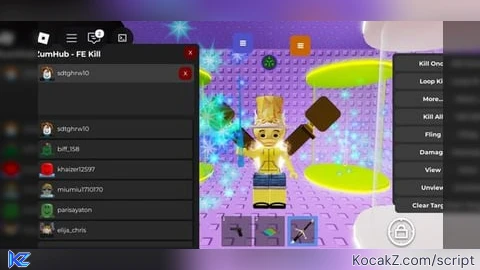 Fe KILL Sword Op ZumHub - Verified script for Universal Script