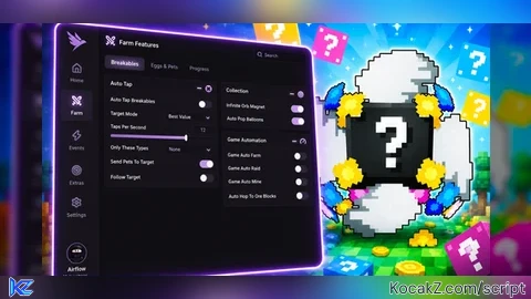 Airflow Hub | Full Game Fastest Autofarm over 80 features - Verified script for 🔥 Pet Simulator 99! 👻