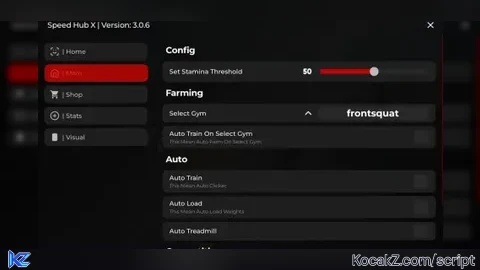 Speed hub NO KEY - Verified script for Gym League
