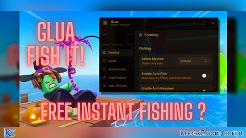 OP Instant Fishing Auto Favorite Auto Sell and more on GLua - Verified script for Fish It! 🐟