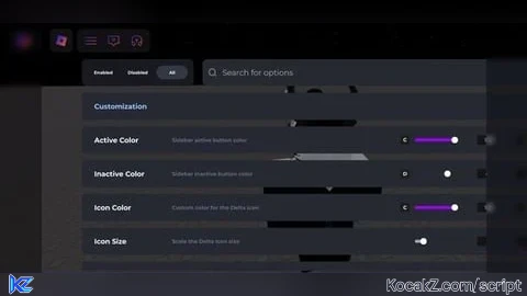 Delta Customization Module - Verified script for Universal Script
