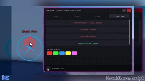 StepixHub | Keyless! AutoAim FlyClip Textures And More.. - Verified script for Universal Script