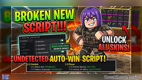 Infinite Money, Unlock All Skins Asec Hub