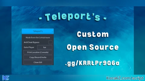 Teleports - Verified script for Universal Script