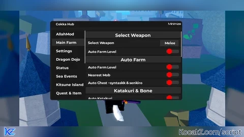 Cokka Hub Keyless - Verified script for Universal Script
