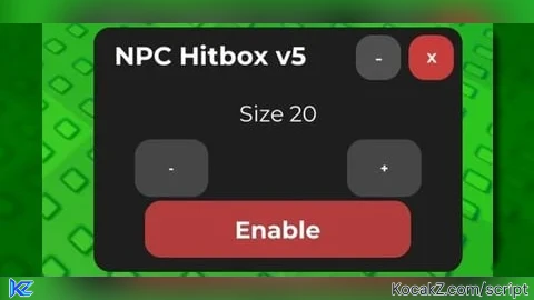 Universal Npc Hitbox Script - Verified script for Universal Script