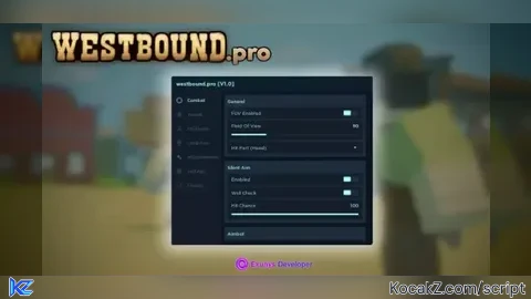 [V1.6.6] Silent Aim, Animal ESP, Rob Aura... - Verified script for Westbound