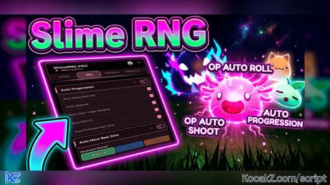 Auto Roll OP Auto Shoot Auto Collect Auto Progression - Verified script for Slime RNG
