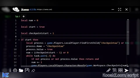 Checkpoint Advance System - Verified script for Universal Script