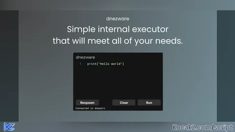 dnezware simple ingame executor - Verified script for Universal Script