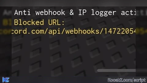 anti webhook and ip logger - Verified script for Universal Script