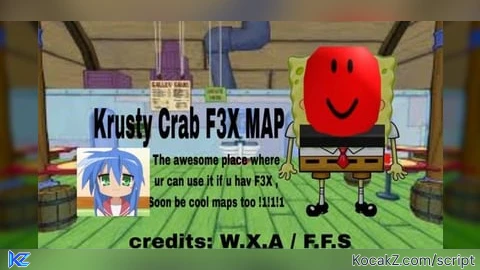 Krusty Krab F3X MAP - Verified script for Universal Script