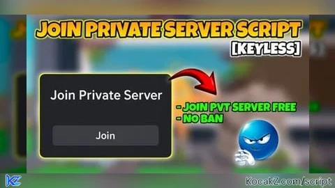 KEYLESS JOIN FREE PRIVATE SERVER - Verified script for Steal a Brainrot
