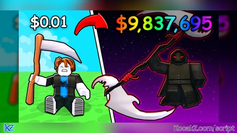 Auto swing Auto Sell Auto Equip Best Auto Boss Auto Koth - Verified script for Reaper Legends!