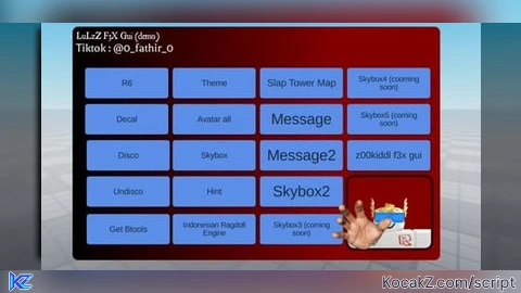 LuLzZ F3X GUI [demo] - Verified script for Universal Script