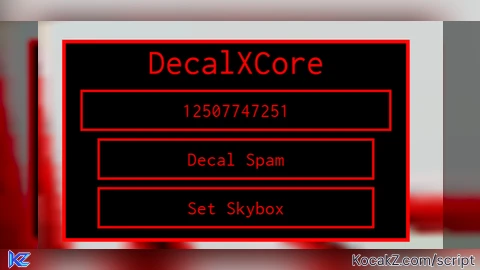 DecalXCore Visual - Verified script for Universal Script