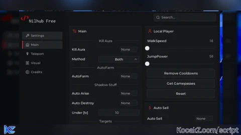 Nilhub Free BEST SCRIPT - Verified script for ARISE 1.0