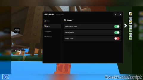 Auto farm - Bas hub