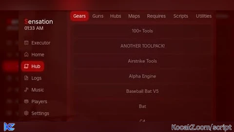 Sensation Hub Require Script - Verified script for Universal Script