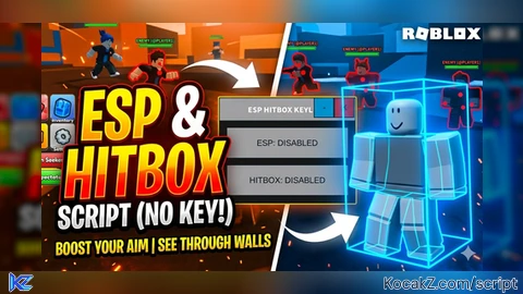 ESP HITBOX KEYLESS BEST FOR HIDE N SEEK GAME - Verified script for Universal Script