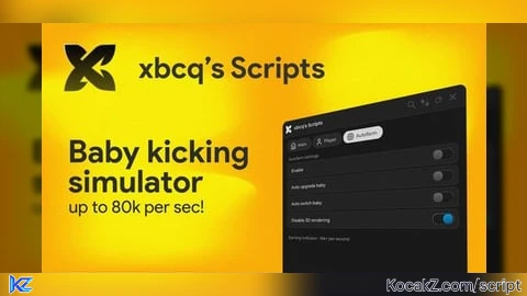 xbcqs Scripts - Verified script for Baby Kicking Simulator