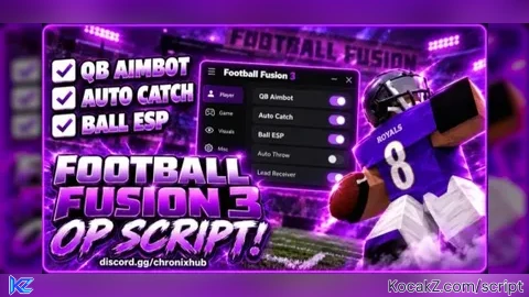 [KEYLESS + BALL MAGNET + AUTO QB ] - Verified script for Football Fusion 3