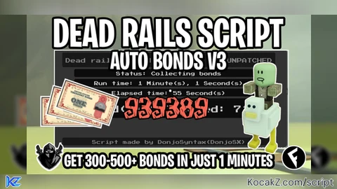 Autobonds NO KEY [NO UPDATES AKA PATCHED] - Verified script for Dead Rails