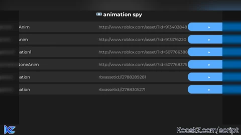 AnimationSpy - Verified script for Universal Script