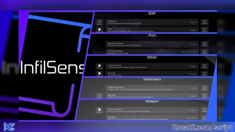 InfilSense Lib - Verified script for Universal Script