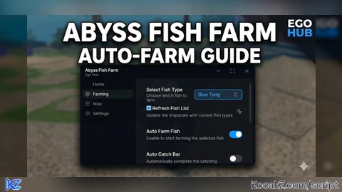 The Best Auto Farm Fish Script - Verified script for Abyss