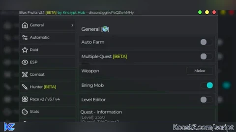 ONYX HUB XENO SUPP - Verified script for Blox Fruits