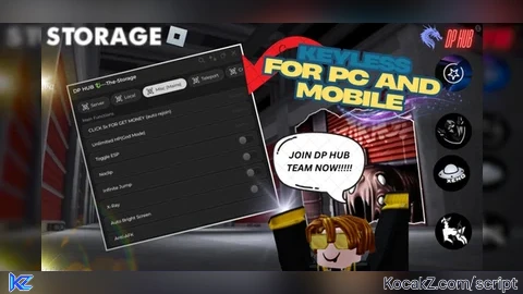 DP HUB best script of  2025 - Verified script for The Storage