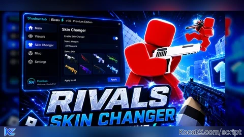 SKIN CHANGER ALL SKINS WORKING 2026 MAY - Verified script for RIVALS