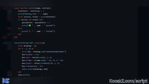 3D Visualization Test - Verified script for Universal Script