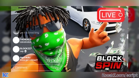 OP AUTOFARM 10K CASH PER HOUR - Verified script for BlockSpin 🔪